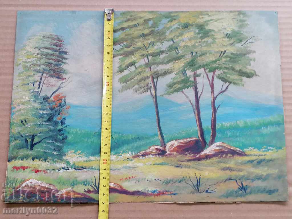 Παλιά ακουαρέλα αρχές του 20ου αιώνα ζωγραφική ζωγραφική - 5 Παλιά ακουαρέλα αρχές του 20ου αιώνα ζωγραφική ζωγραφική - 5