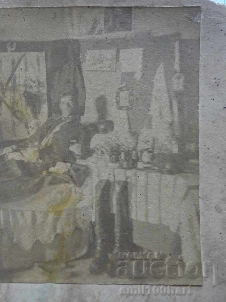 Auction Old military photo of Brandy 1885 Auction Old military photo of Brandy 1885