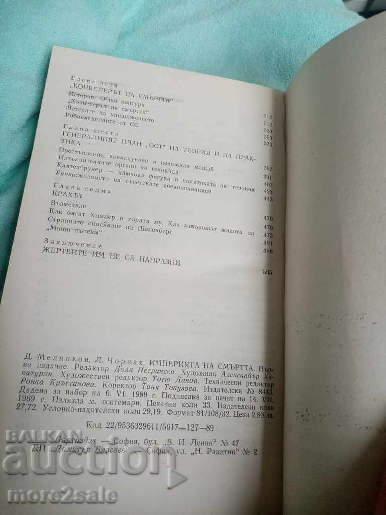 MELNIKOV - THE EMPIRE OF DEATH - 1989 - 528 PAGE - 6 MELNIKOV - THE EMPIRE OF DEATH - 1989 - 528 PAGE - 6