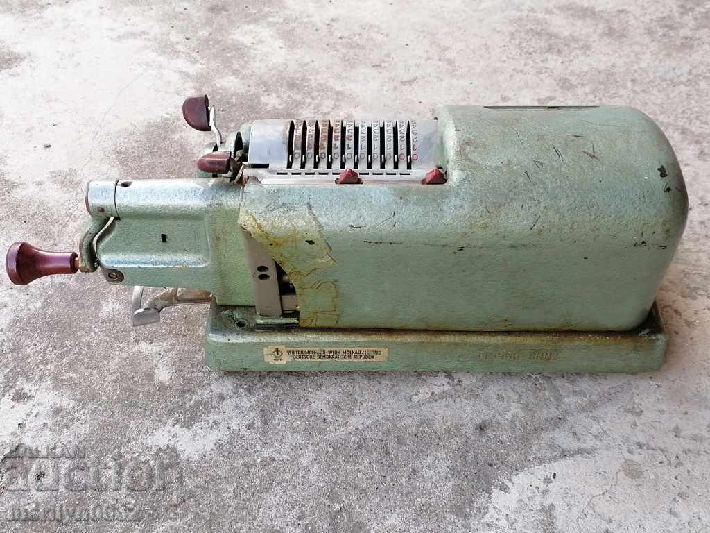 Auction German calculator calculator abacus Auction German calculator calculator abacus