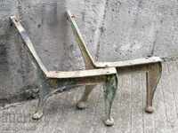 Legs from the bench figured cast iron pages 30 kg 60s