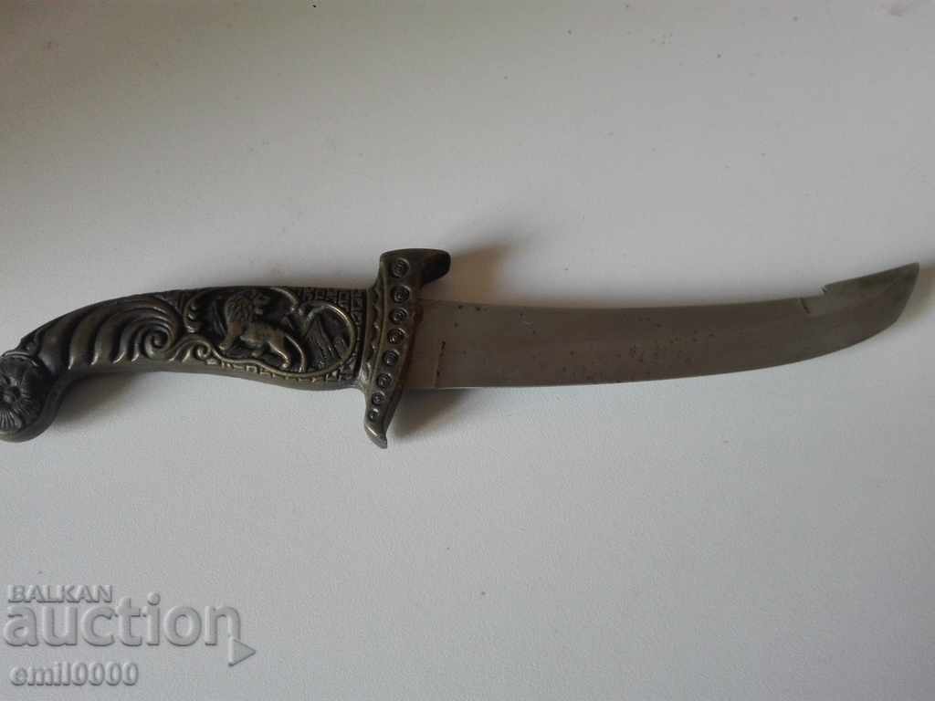 Delivery of Knife with bronze handle. Delivery of Knife with bronze handle.
