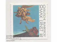 1991. GFR. 100th anniversary of the birth of Max Ernst.