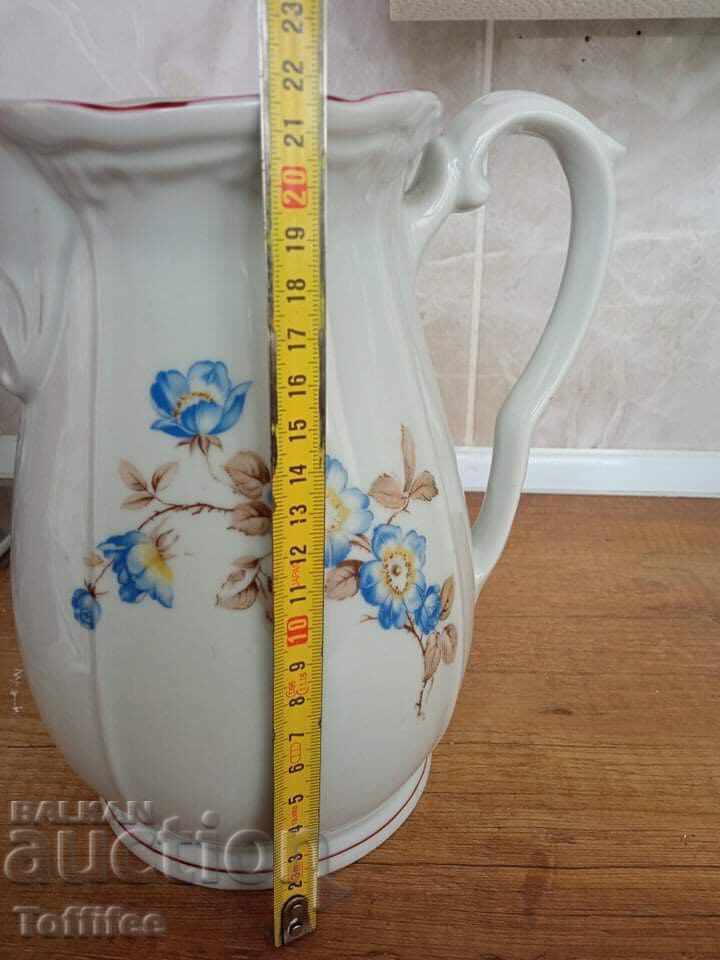 Large porcelain jug Large porcelain jug