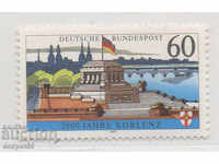 1992. Германия. 2000 г. от създаването на град Кобленц.