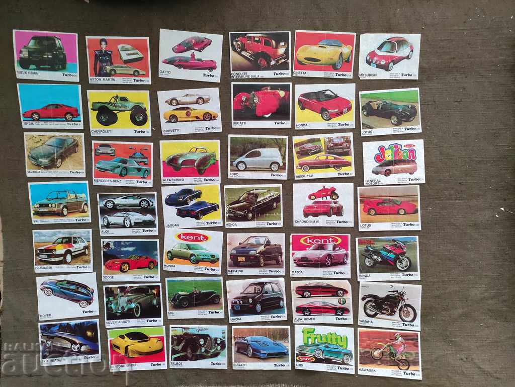 Auction pictures of Turbo and Turbo Kent gum Auction pictures of Turbo and Turbo Kent gum