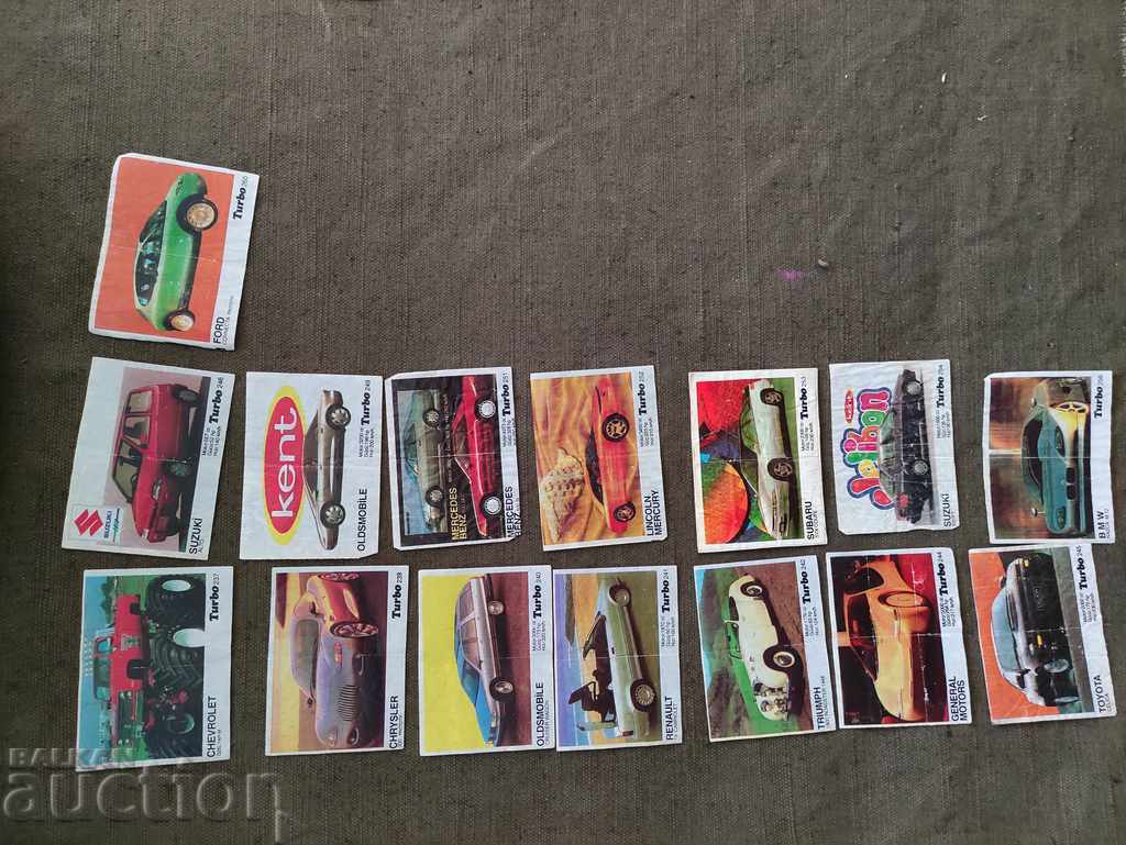 pictures of Turbo and Turbo Kent gum - 6 pictures of Turbo and Turbo Kent gum - 6