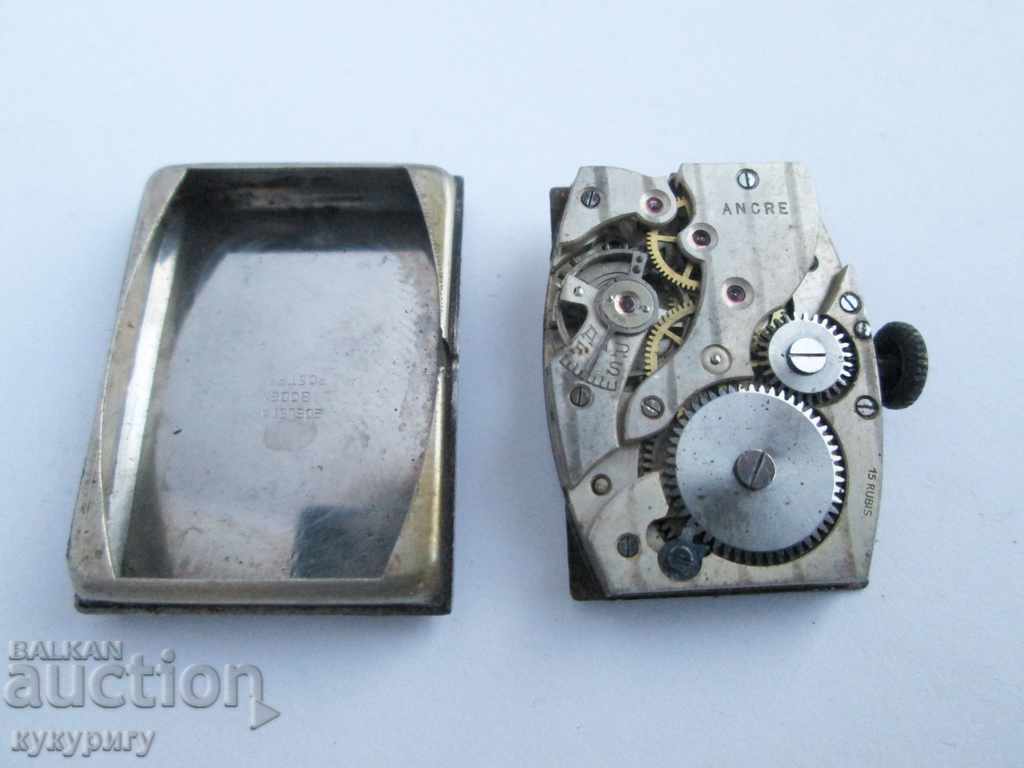 Licitație Ceas mecanic Art Deco pentru bărbați bătrâni DOXA Licitație Ceas mecanic Art Deco pentru bărbați bătrâni DOXA