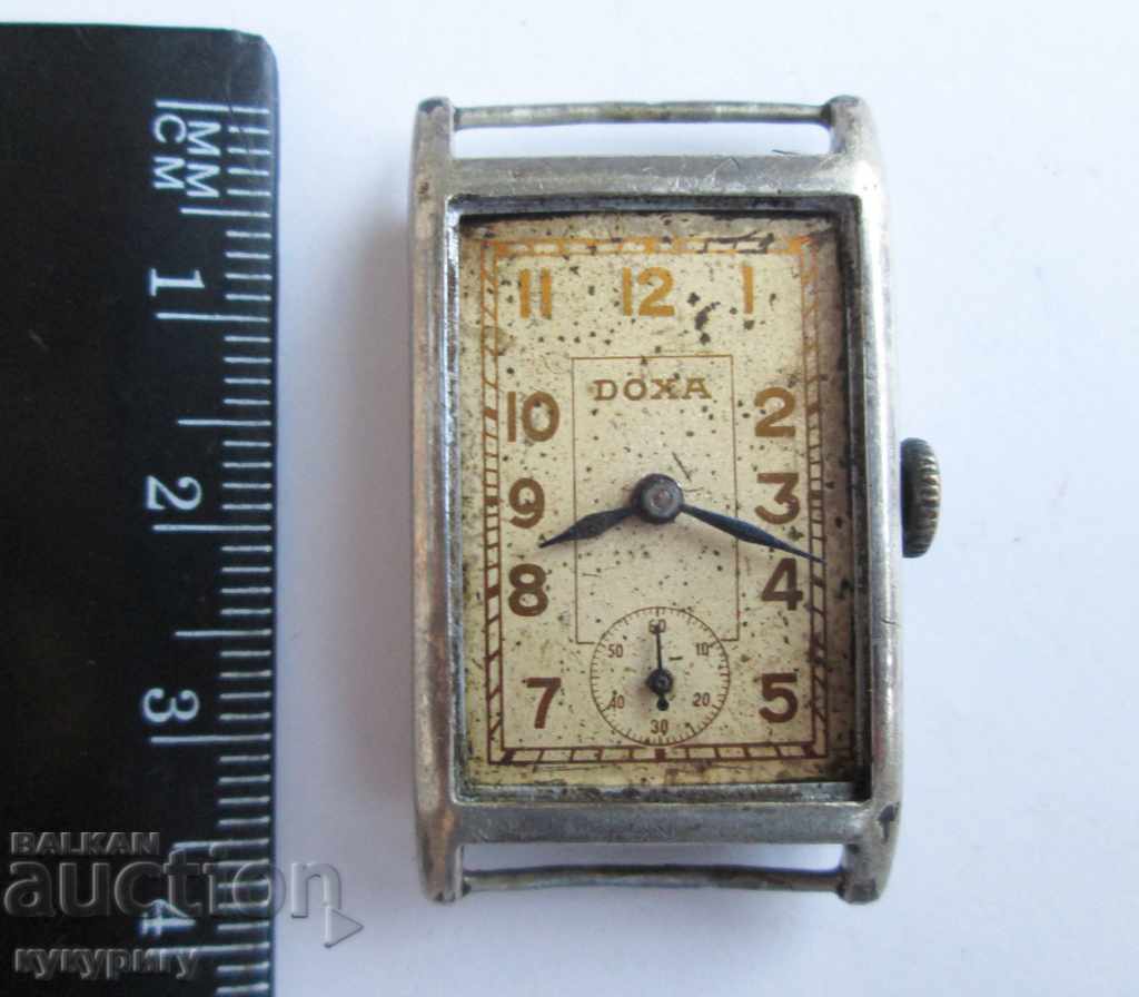 Ceas mecanic Art Deco pentru bărbați bătrâni DOXA - 7 Ceas mecanic Art Deco pentru bărbați bătrâni DOXA - 7