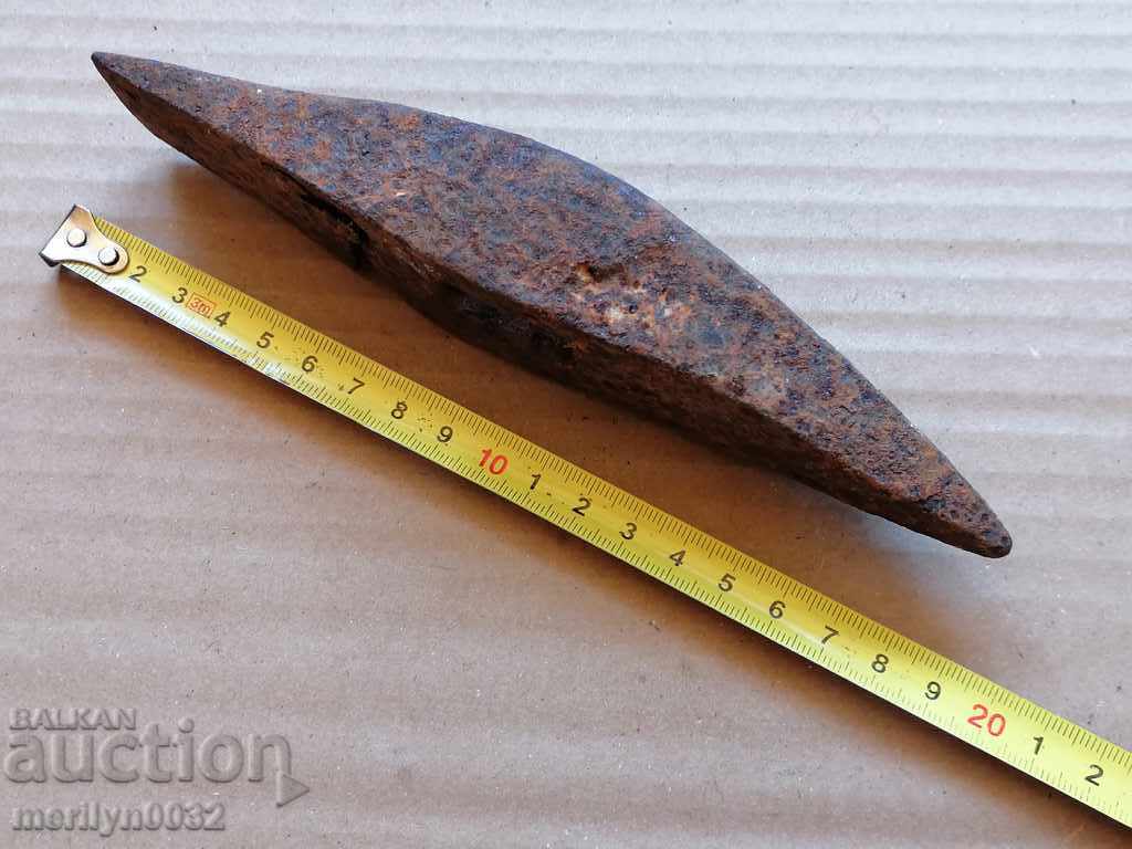 Стар каменарски чук, инструмент, кирка - 5