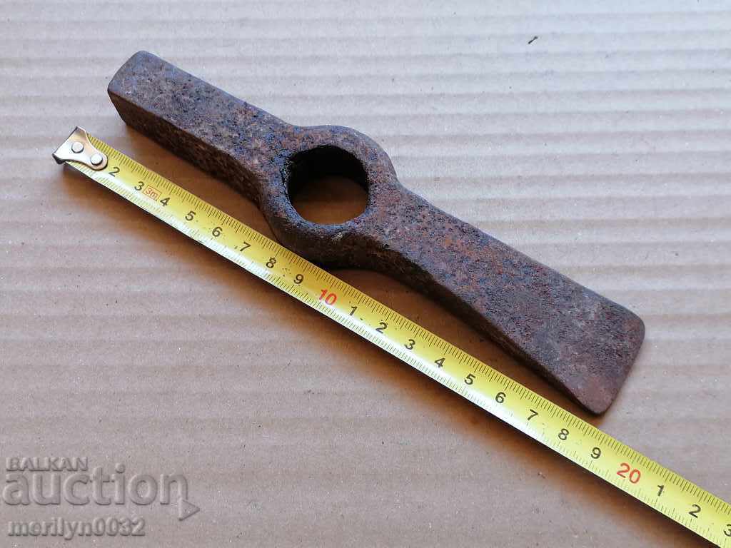 Delivery of Old carpenter's hammer, tool, pickaxe Delivery of Old carpenter's hammer, tool, pickaxe