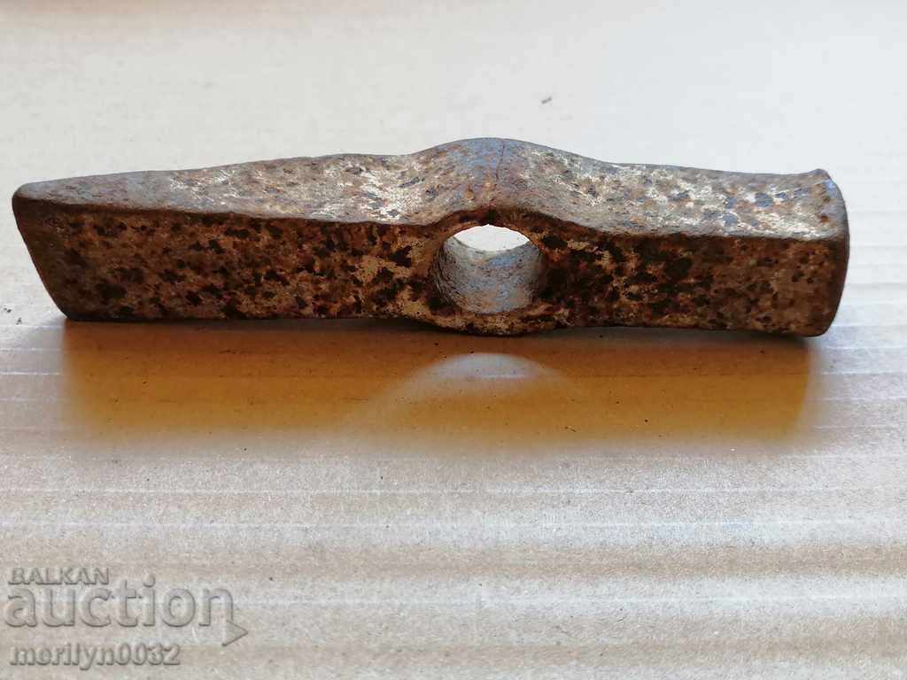 Auction Old carpenter's hammer, tool, pickaxe Auction Old carpenter's hammer, tool, pickaxe