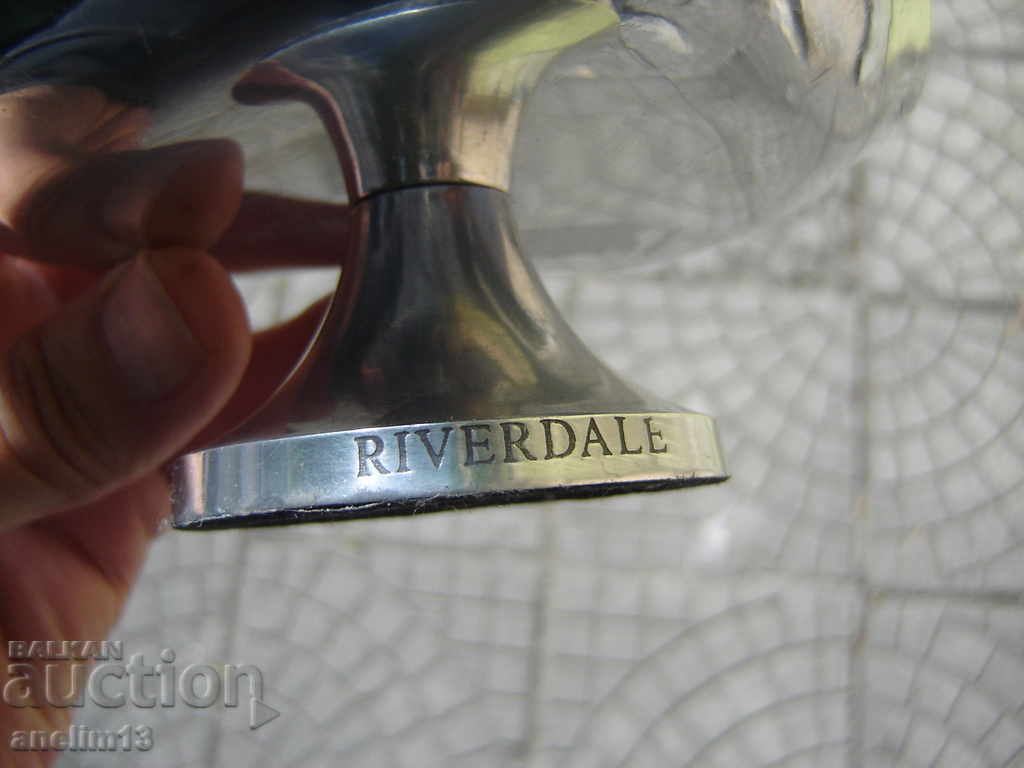 ALUMINUM ART DECO BONBONIERA ART DECO RIVERDALE - 5