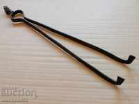 Dilaf vechi, clește, fier forjat pentru cuptor