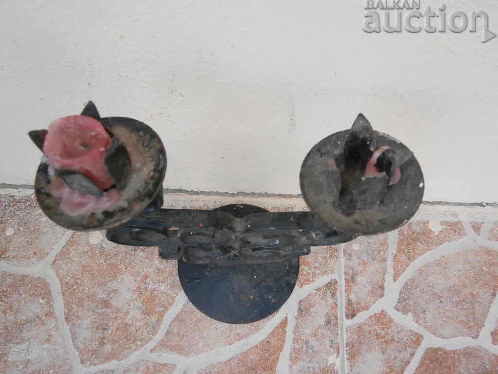 Delivery of Wrought iron candlestick Delivery of Wrought iron candlestick