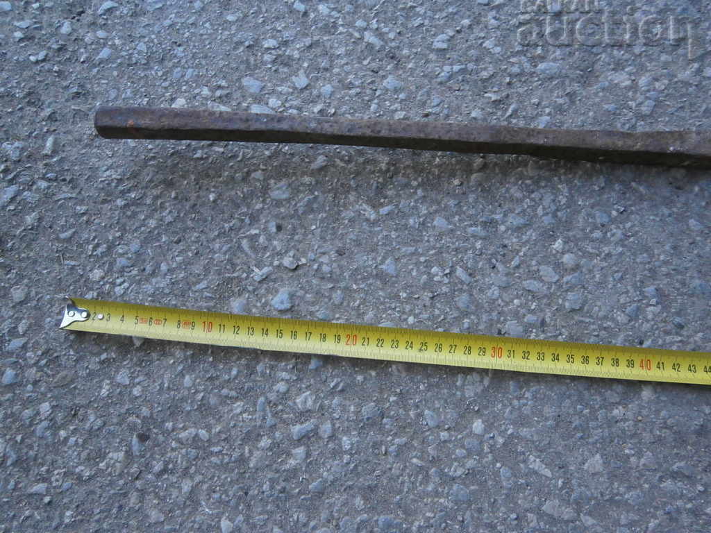 Delivery of antique forged plow Delivery of antique forged plow