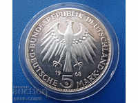 Germany 5 Mark 1968 UNC PROOF Rare Original