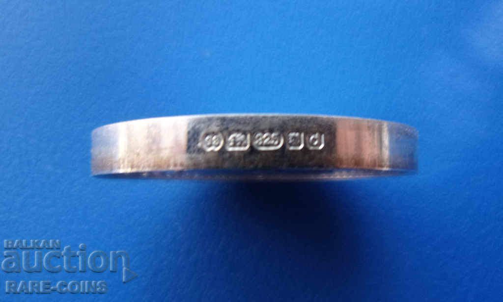 England TRIAL 1 Pound 2003 - 750 pcs. UNC PROOF Rare Original with price € 63.91 | 125.00 BGN