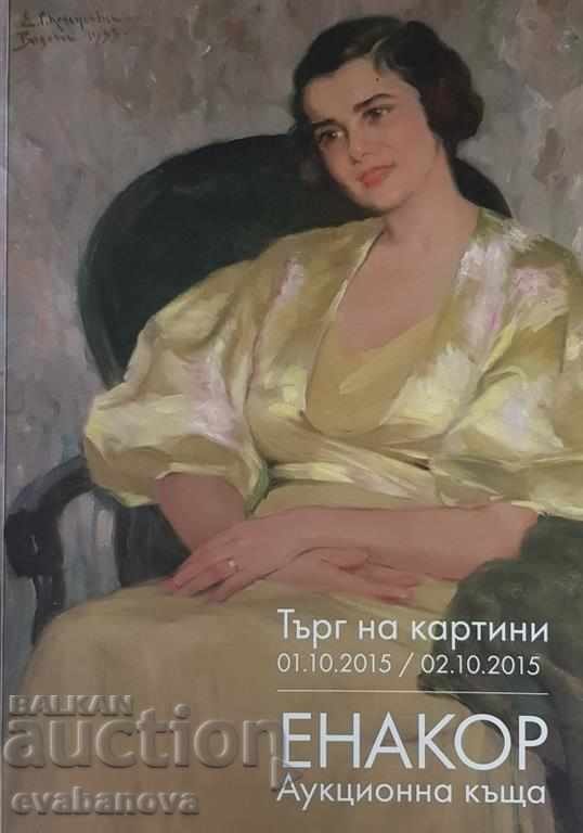 Catalog revistă de la licitație casa de licitații Enacor 01.10.2015