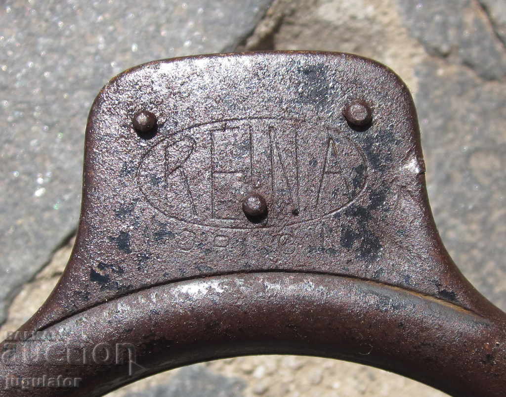 Auction  antique german key padlock for retro bike wheel