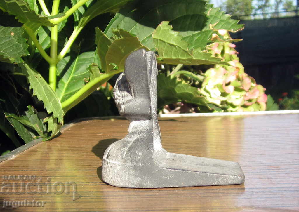 Auction antique door stopper metal bird figure Auction antique door stopper metal bird figure