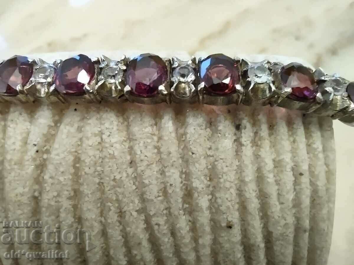 Delivery of Fantastic BRACELET, white Sapphires and Tourmaline SILVER Delivery of Fantastic BRACELET, white Sapphires and Tourmaline SILVER