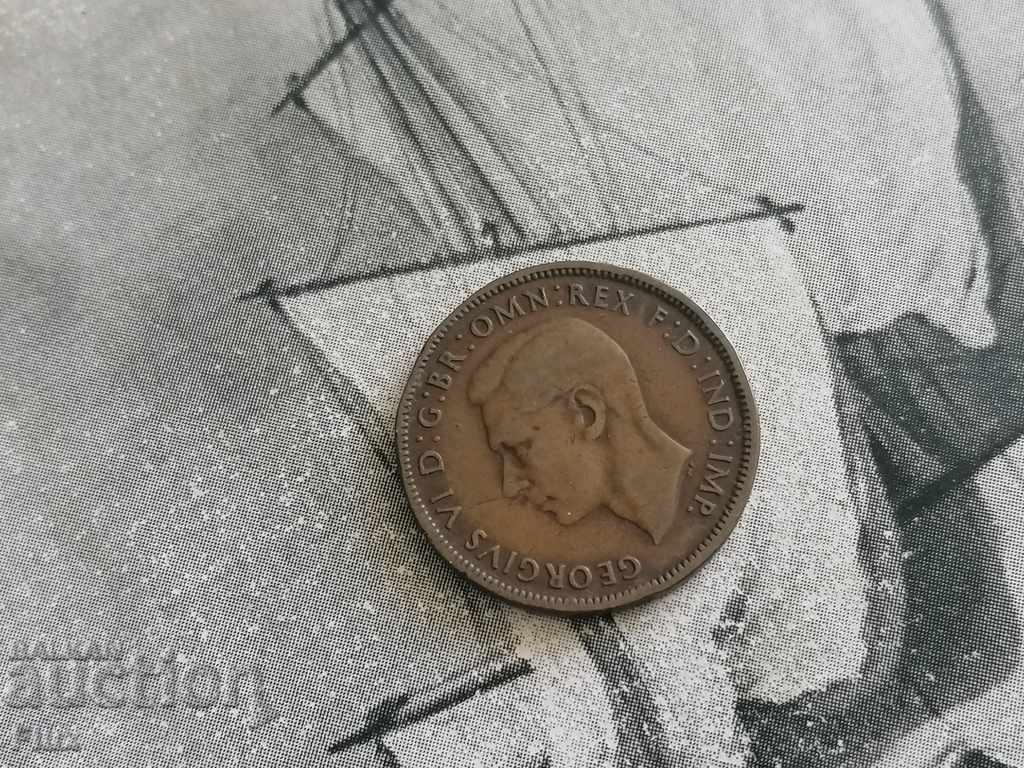 Coin - UK - 1/2 (half) penny | 1937 with price 4.50 BGN | € 2.30 Coin - UK - 1/2 (half) penny | 1937 with price 4.50 BGN | € 2.30