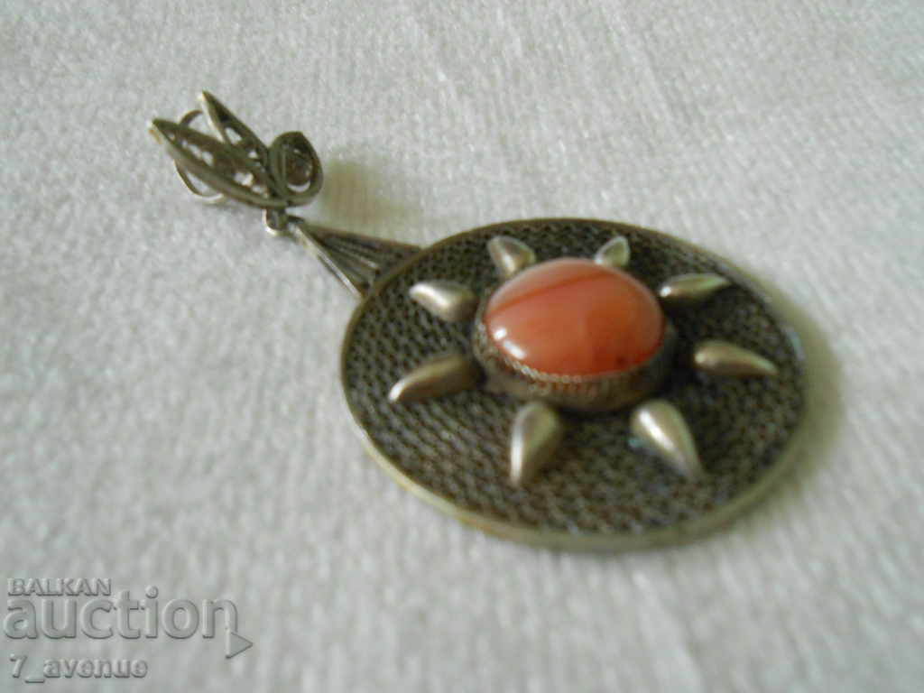 Star medalaon filigran s estestven kamyk 12.09.2021 - 5 Star medalaon filigran s estestven kamyk 12.09.2021 - 5