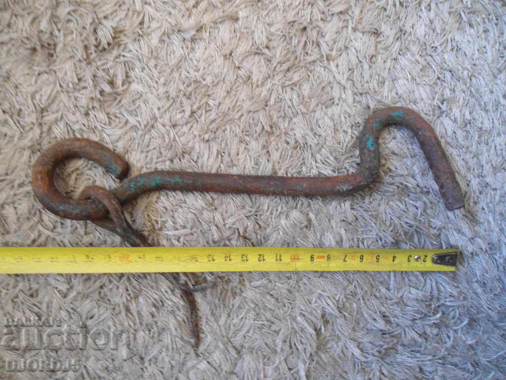 Old forged latch with price 2.00 BGN | € 1.02 Old forged latch with price 2.00 BGN | € 1.02