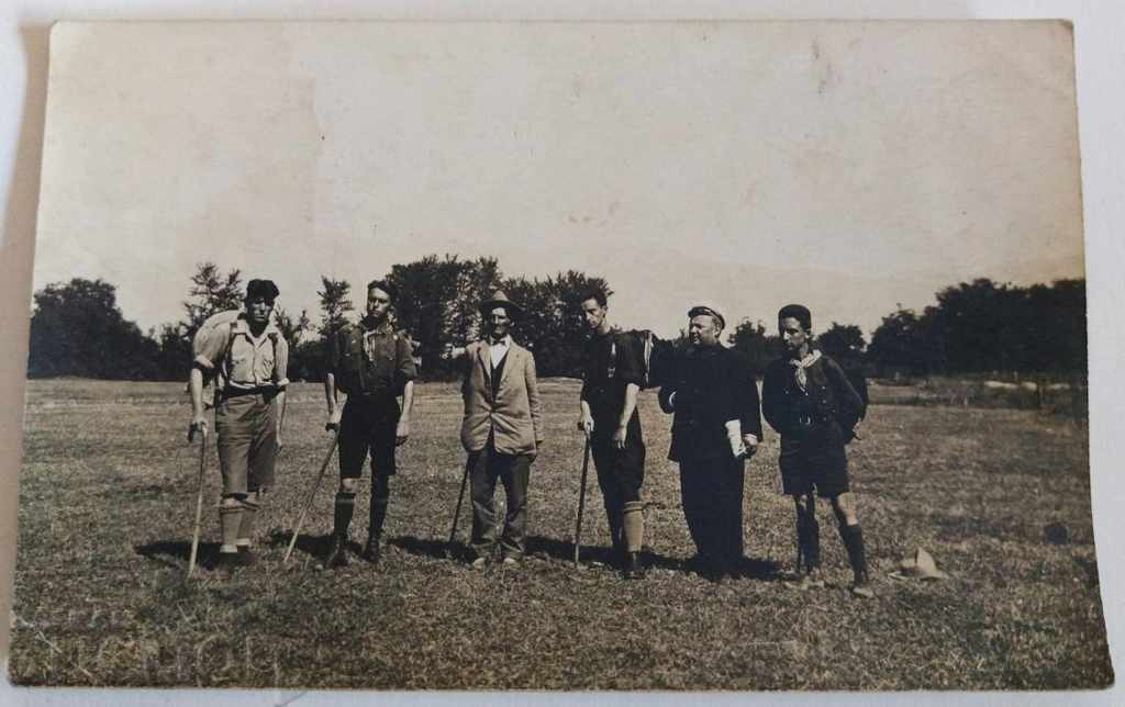 1925 FIST ON BOTEV TOURIST PHOTO BULGARIAN BINGDOM