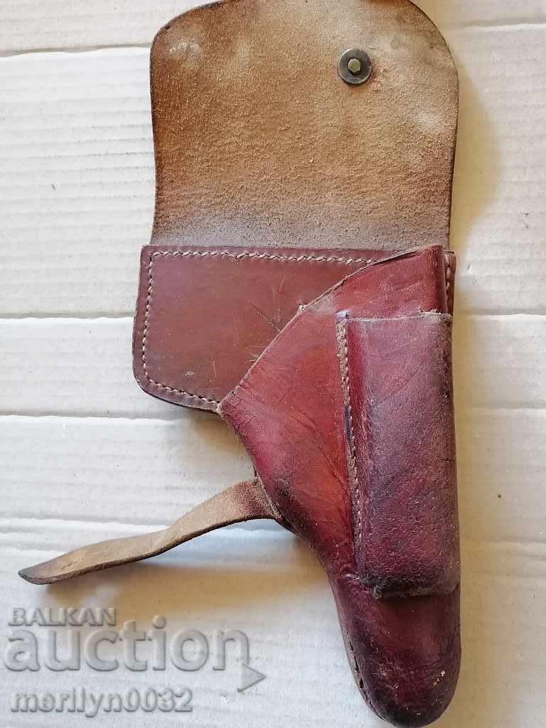 Армейски кобур Валтер Маузер ЧЗ WW2 паласка, колан - 5 Армейски кобур Валтер Маузер ЧЗ WW2 паласка, колан - 5