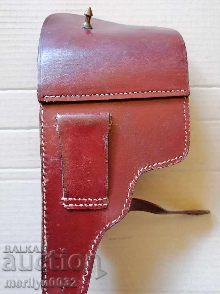 Армейски кобур Валтер Маузер ЧЗ WW2 паласка, колан - 7 Армейски кобур Валтер Маузер ЧЗ WW2 паласка, колан - 7