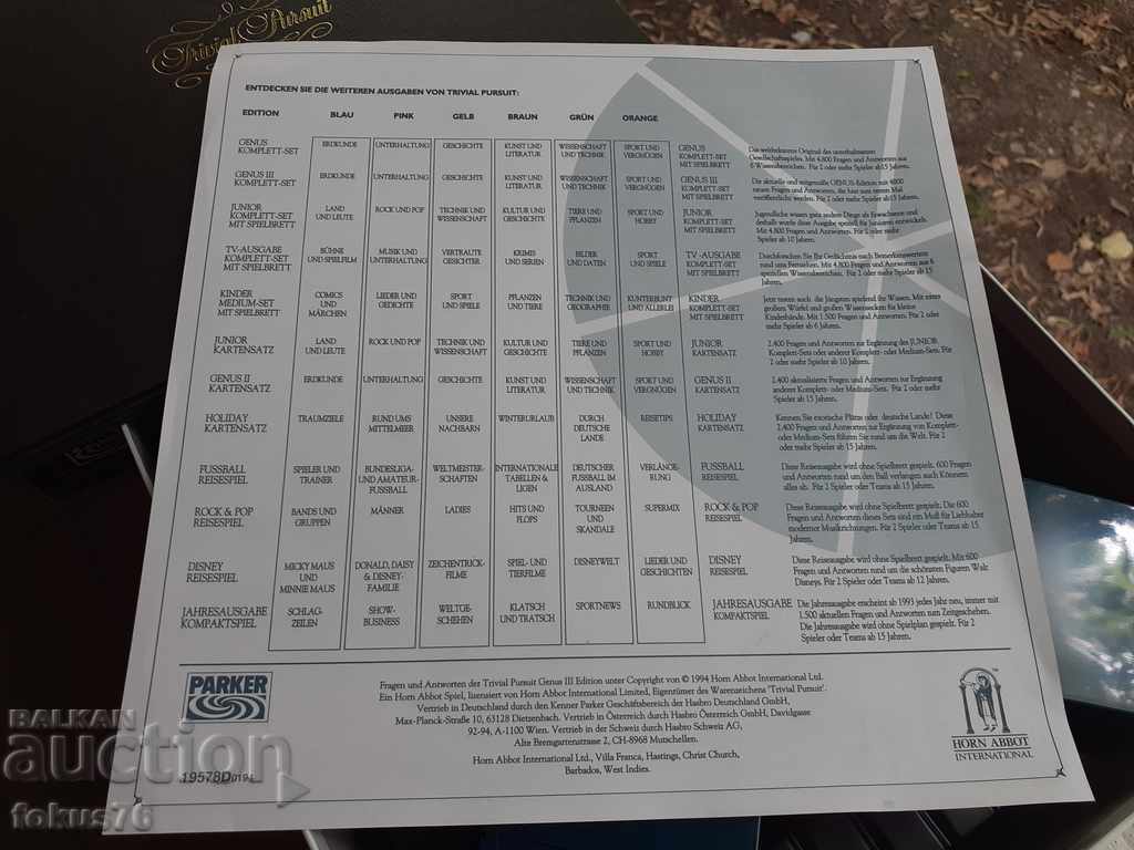 Delivery of An interesting game with dice cards and checkers