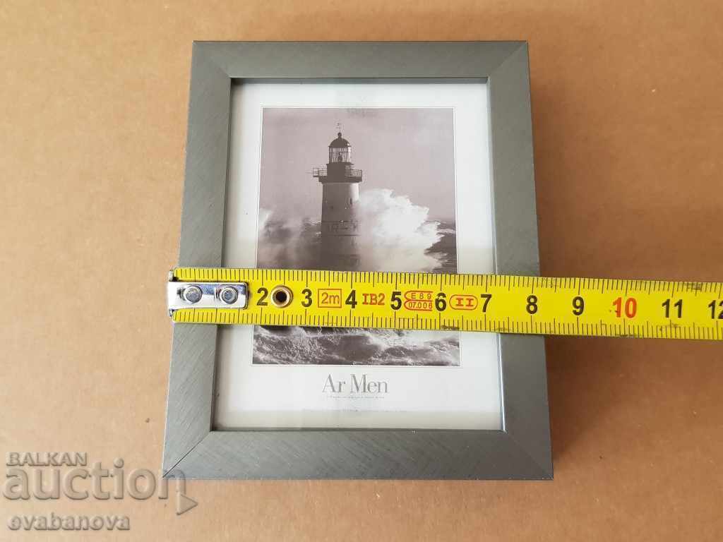 Auction Lighthouse Landscape waves Picture Reproduction Auction Lighthouse Landscape waves Picture Reproduction