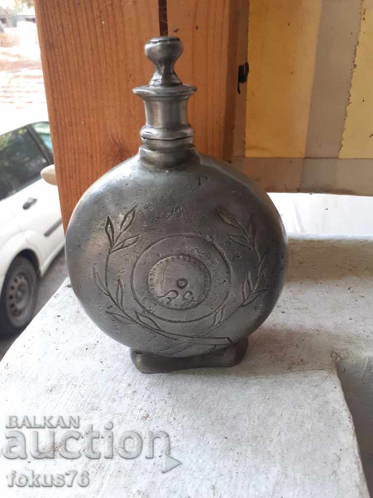 Un vechi Revival haidouk păun de staniu de plumb - 5