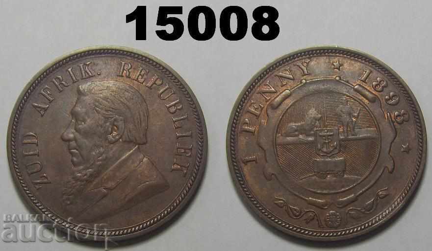 Южна Африка 1 пени 1898 монета