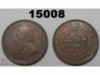 South Africa 1 penny 1898 coin