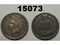 Statele Unite 1 cent 1891 Defect de eroare