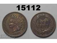 Statele Unite 1 cent 1907 XF + monedă