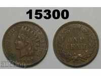 САЩ 1 цент 1907 XF+ монета