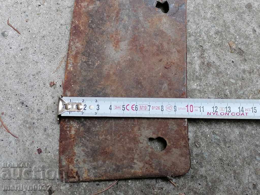 Satyr, axe, knife, wrought iron - 6