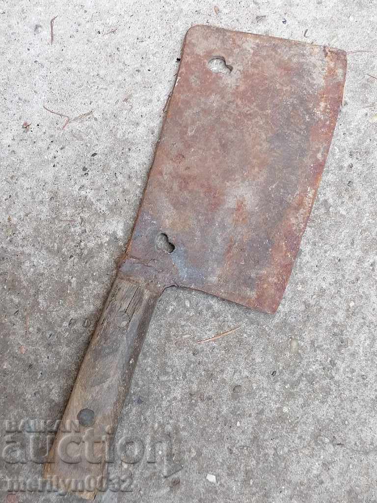 Satyr, axe, knife, wrought iron - 7