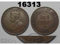 Australia 1 penny 1922 Nine lying down!