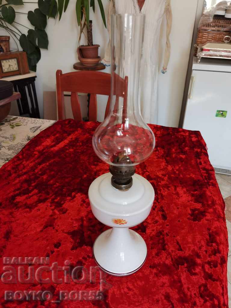 Ancient Royal Gas lamp - Bronze and Frosted Glass - 19th century with price 89.00 BGN | € 45.50 Ancient Royal Gas lamp - Bronze and Frosted Glass - 19th century with price 89.00 BGN | € 45.50