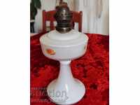 Ancient Royal Gas lamp - Bronze and Frosted Glass - 19th century