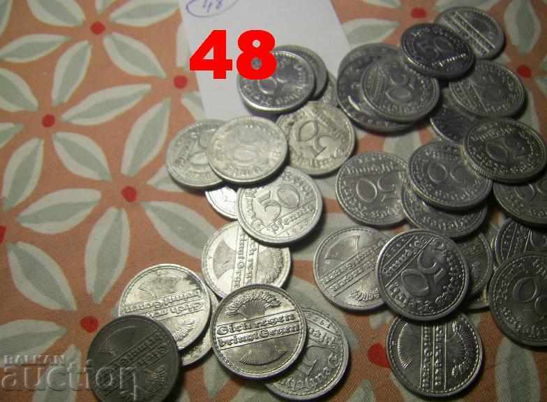 Germany lot 42 coins with price 50.00 BGN | € 25.56 Germany lot 42 coins with price 50.00 BGN | € 25.56