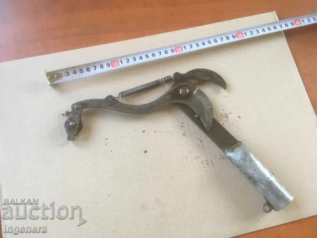BRANCH SCISSORS WITH ROLL ANCIENT FORGED TOOL