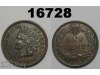 United States 1 cent 1907 AU Excellent coin