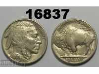 САЩ Buffalo 5 цента 1928 VF/XF монета