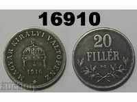 Ουγγαρία 20 πληρωτικά 1916 Σίδερο